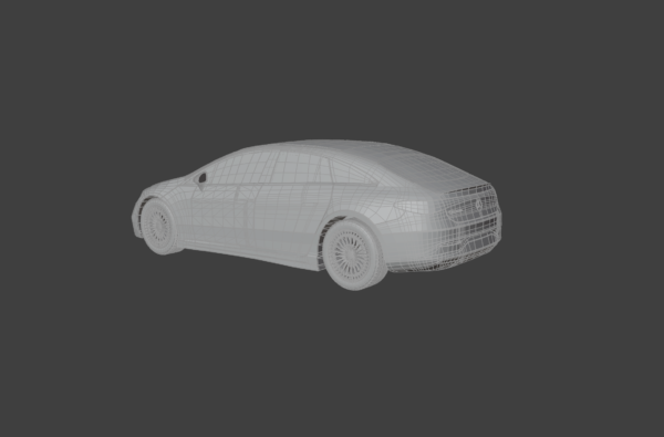 Mercedes-Benz EQS 3D model